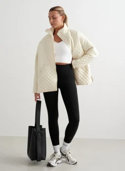 AIM’N Oversized Quilted Jacket