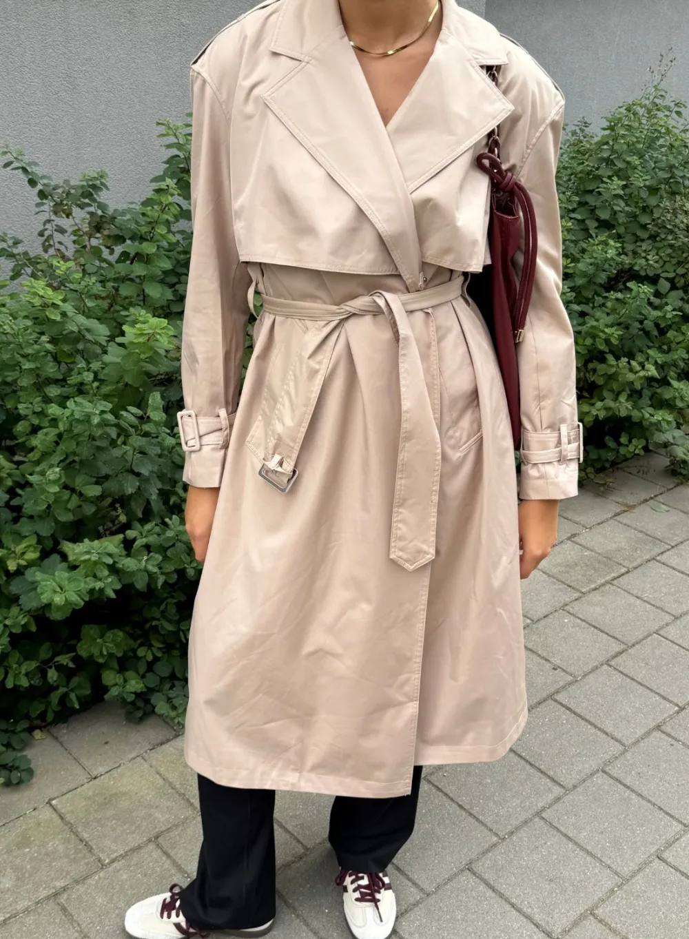 AIM’N Recycled Tech Trench Coat