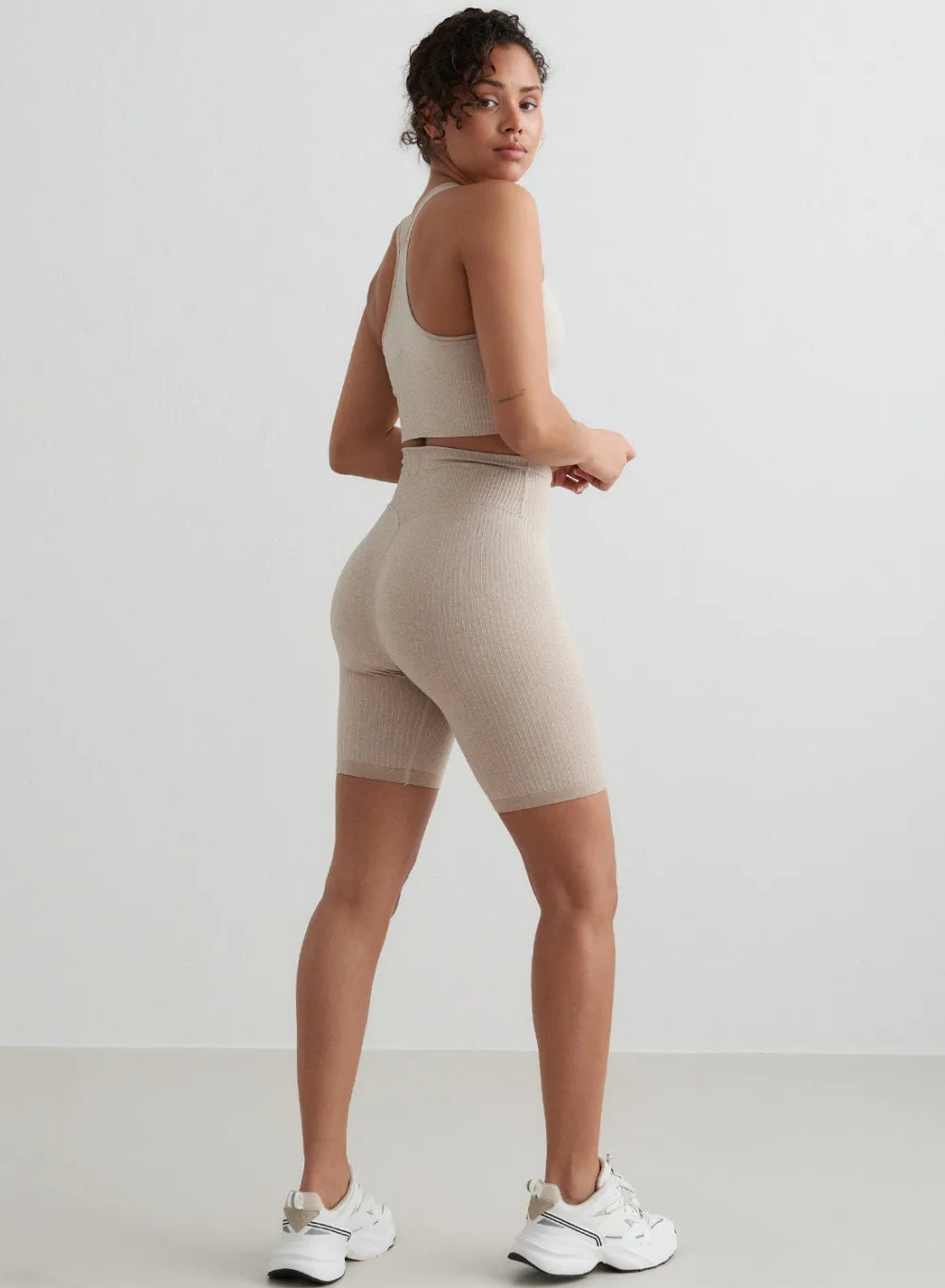 AIM’N Ribbed Seamless Biker Shorts