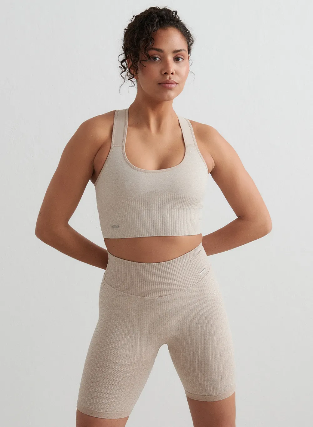 AIM’N Ribbed Seamless Biker Shorts