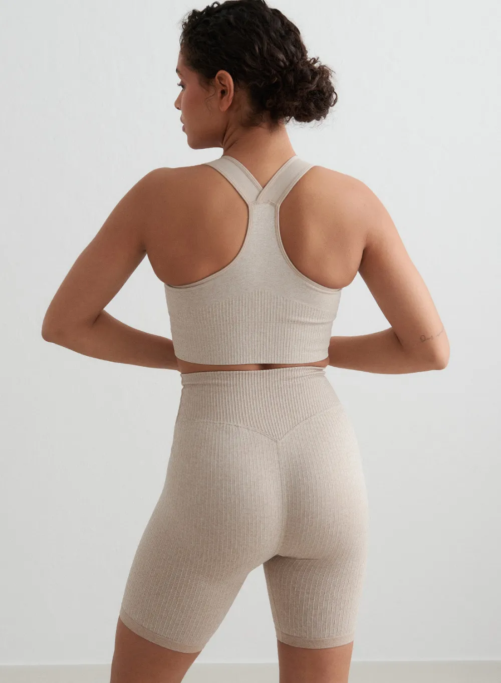 AIM’N Ribbed Seamless Biker Shorts
