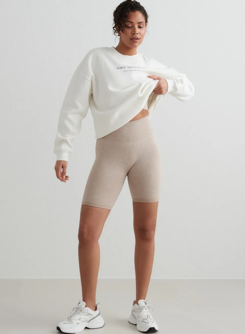 AIM’N Ribbed Seamless Biker Shorts
