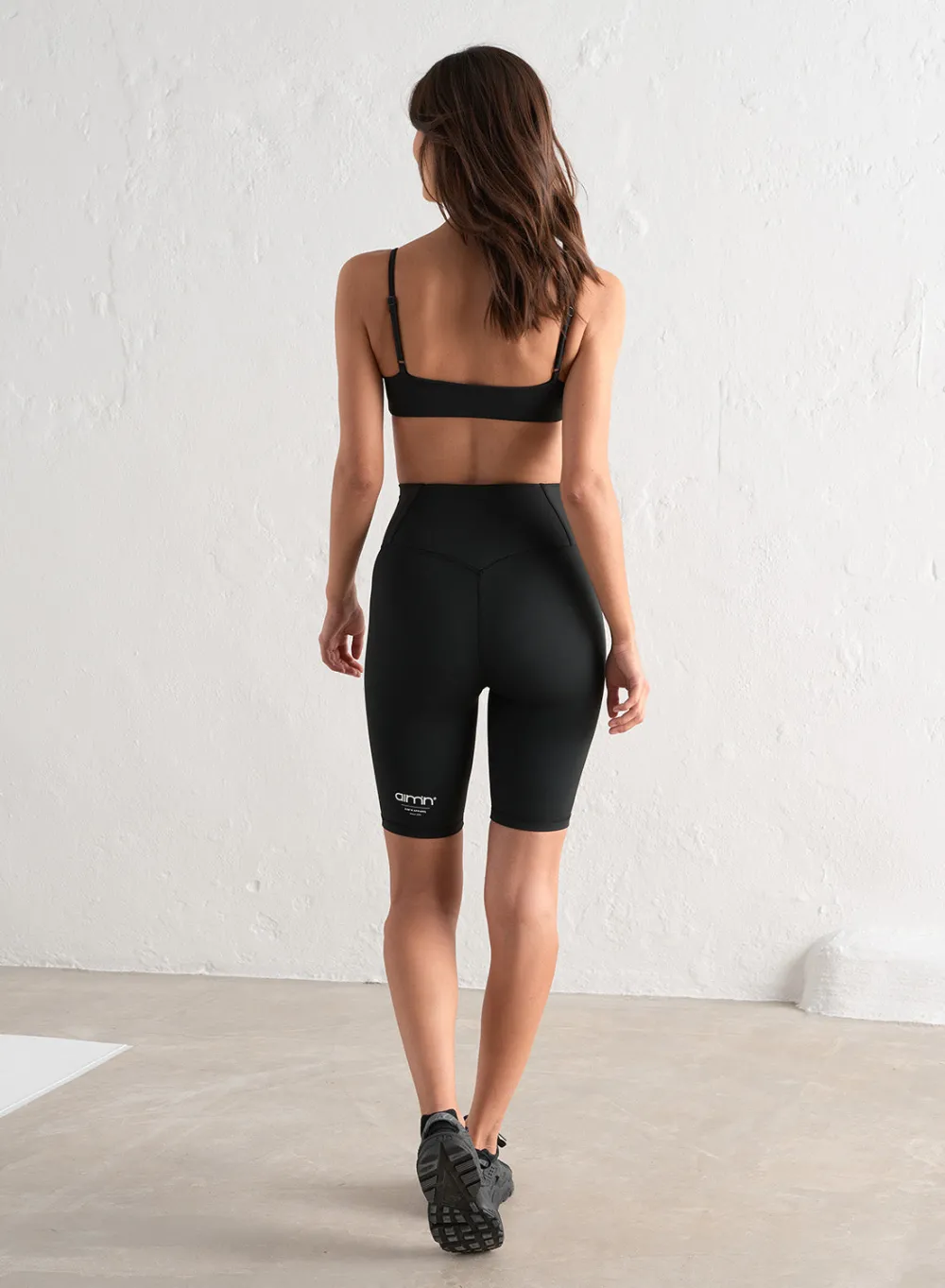 AIM’N Black Edge Core Biker Shorts