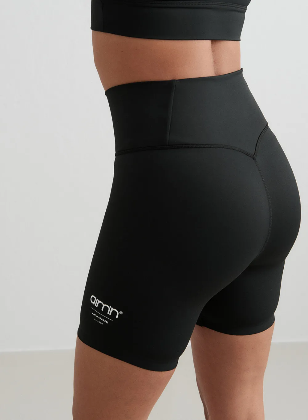 AIM’N Black Edge Core Midi Shorts
