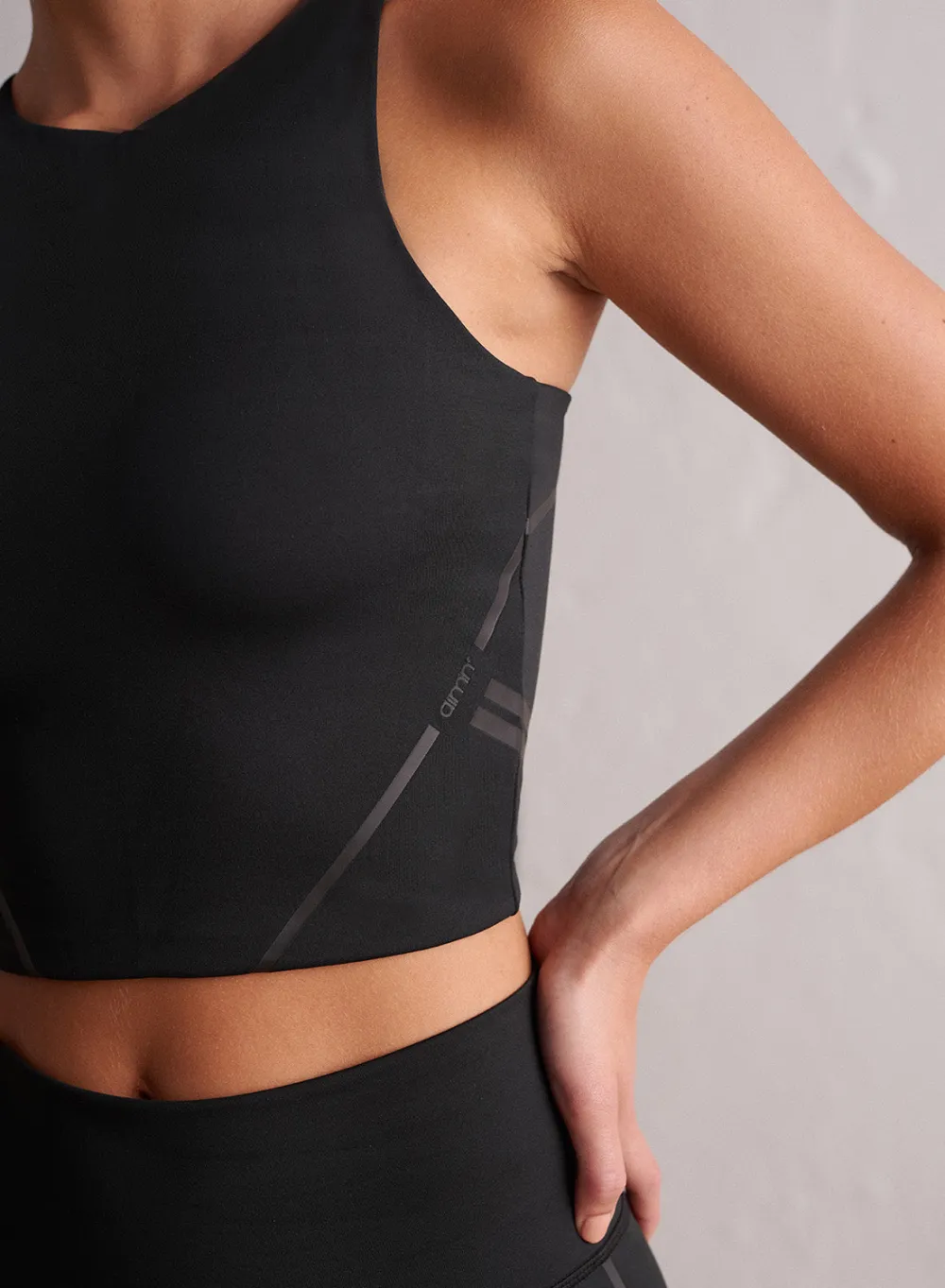 AIM’N Black Elevate Core Bralette