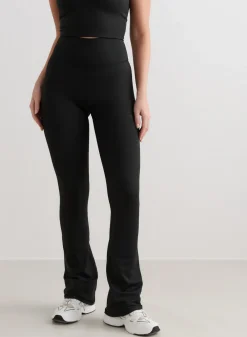 AIM’N Black Monochrome Core Flare Tights
