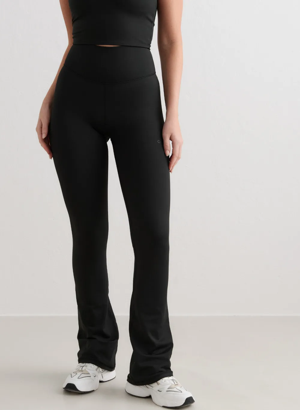 AIM’N Black Monochrome Core Flare Tights