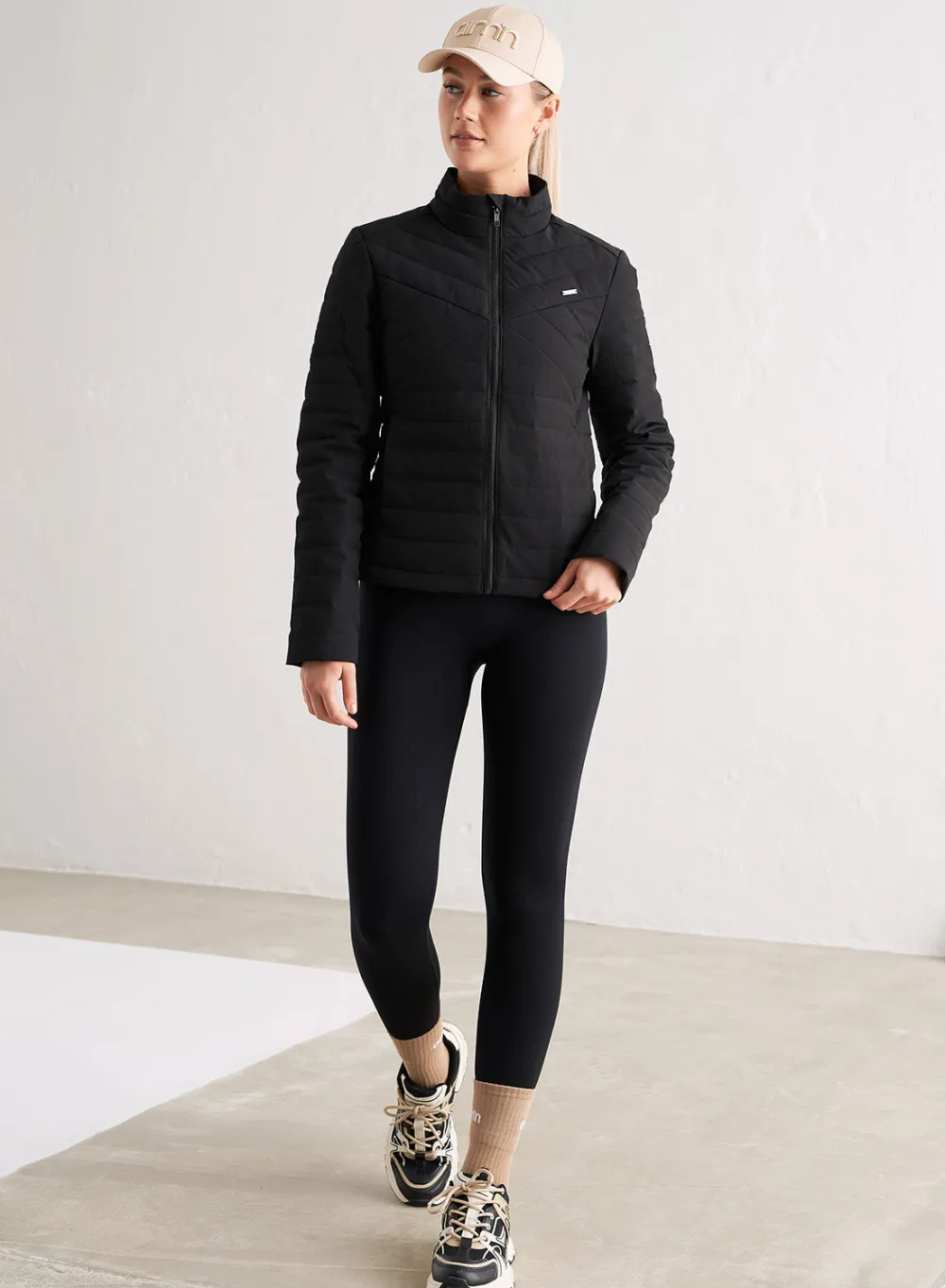 AIM’N Black Padded Jacket