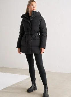 AIM’N Black Padded Parka