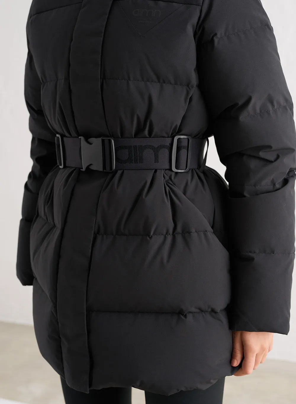 AIM’N Black Padded Parka