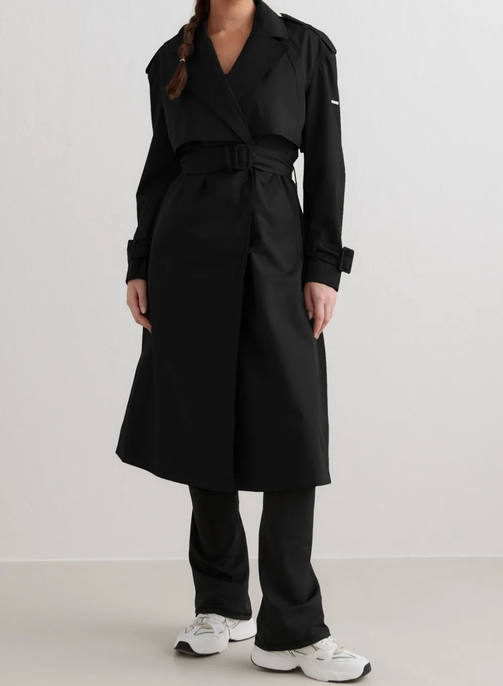 AIM’N Recycled Tech Trench Coat