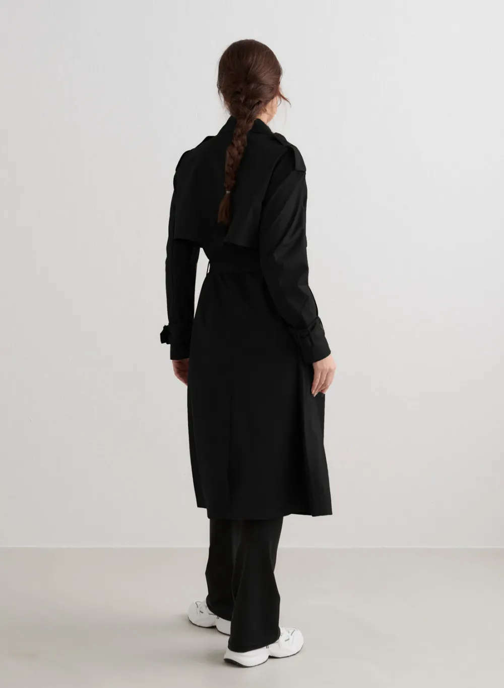 AIM’N Recycled Tech Trench Coat