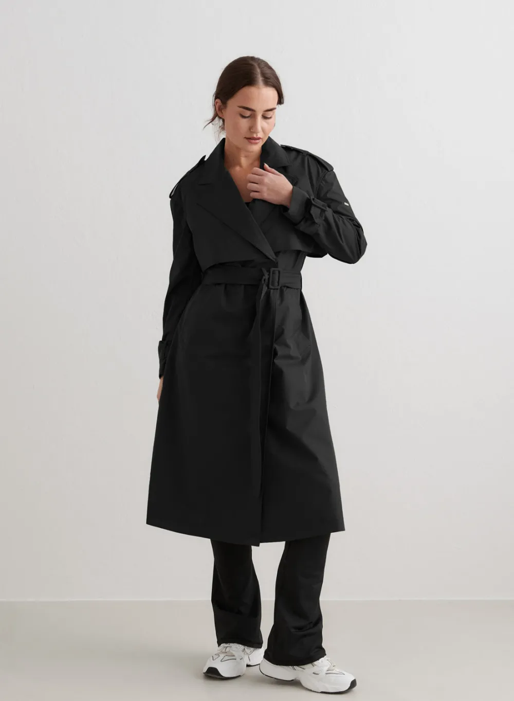 AIM’N Recycled Tech Trench Coat