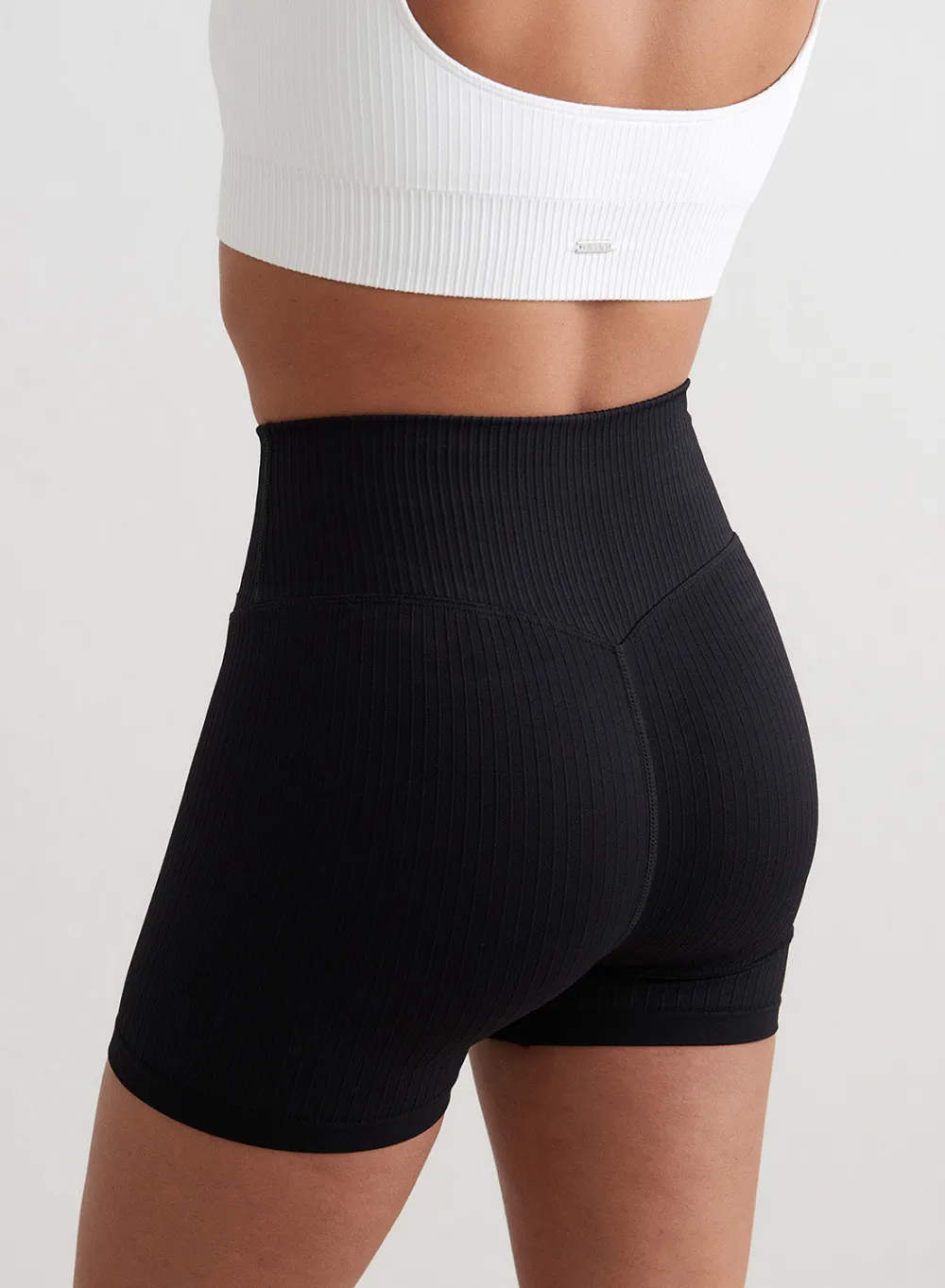 AIM’N Ribbed Midi Biker Shorts