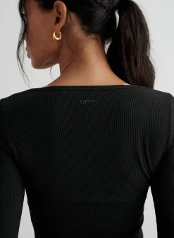AIM’N Ribbed Performance Zipped Cardigan