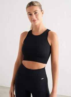 AIM’N Ribbed Seamless Crop Top