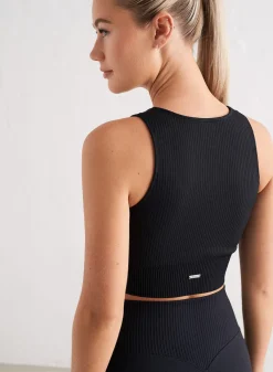 AIM’N Ribbed Seamless Crop Top