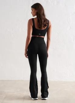 AIM’N Ribbed Seamless Flare Petite Tights