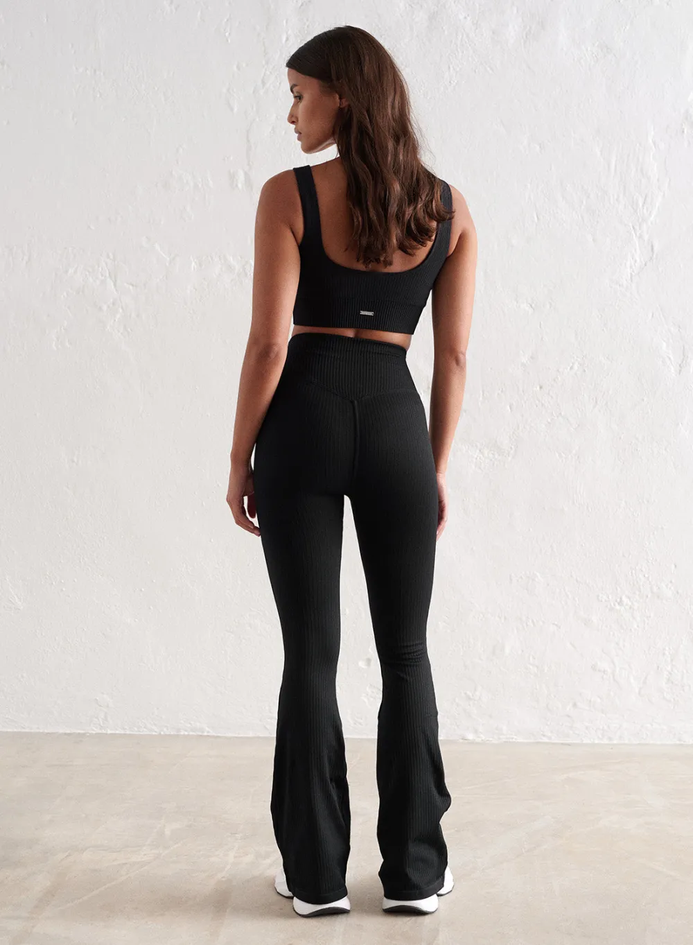AIM’N Ribbed Seamless Flare Petite Tights