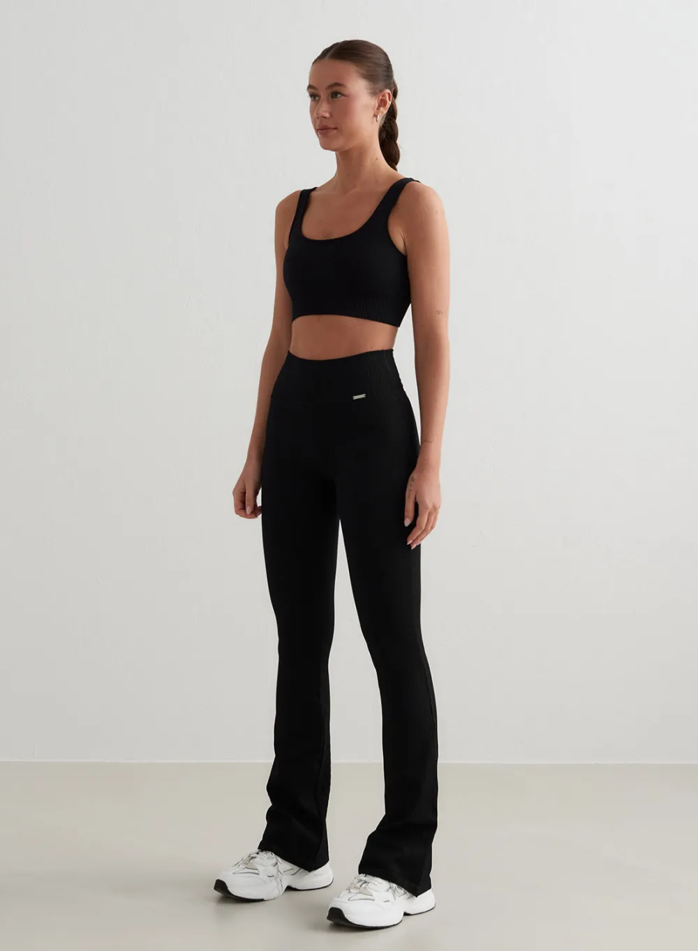 AIM’N Ribbed Seamless Flare Tights