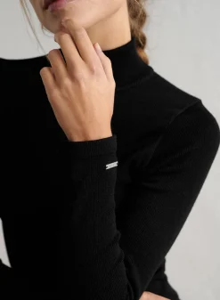 AIM’N Ribbed Wool Half Zip