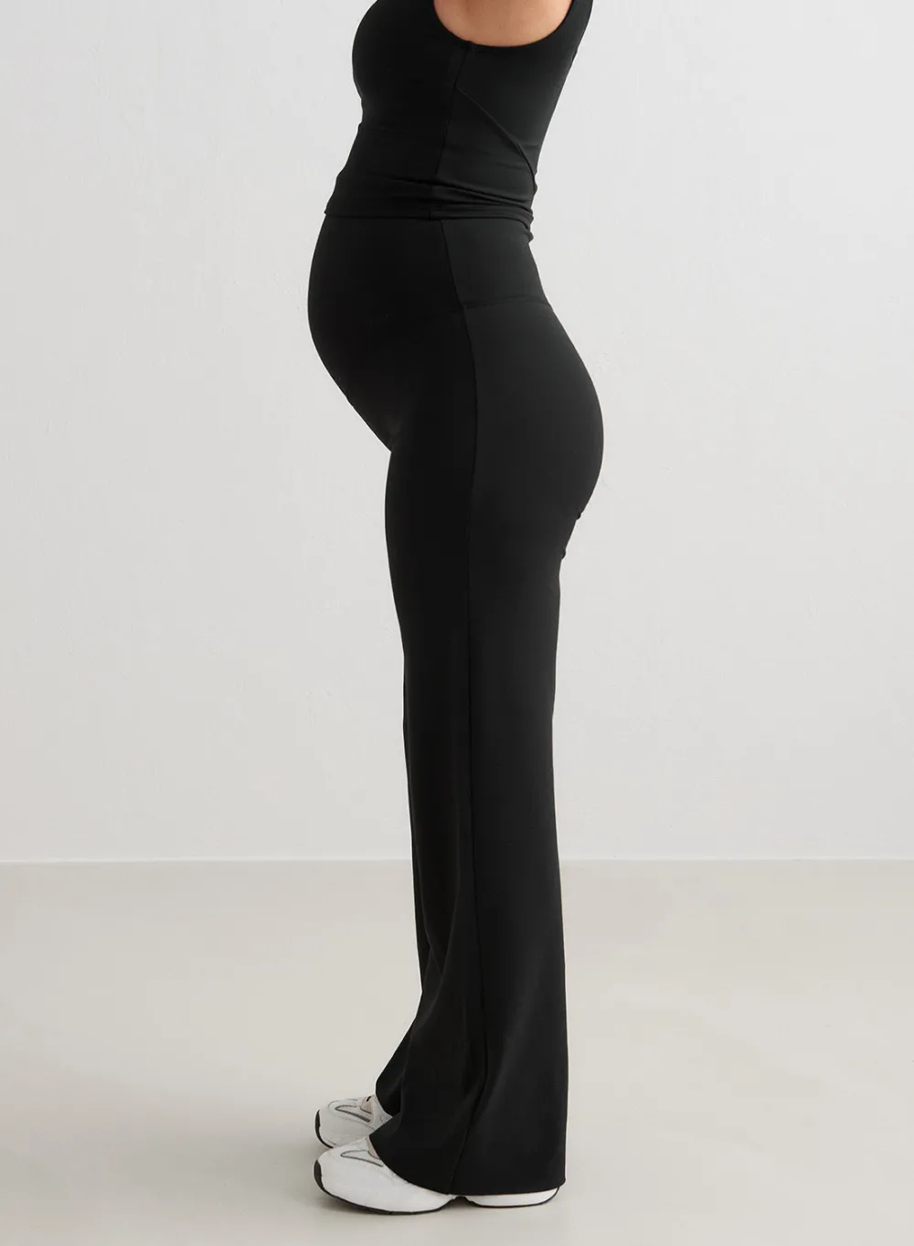 AIM’N Black Sense Maternity Wide Pants