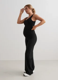 AIM’N Black Sense Maternity Wide Pants