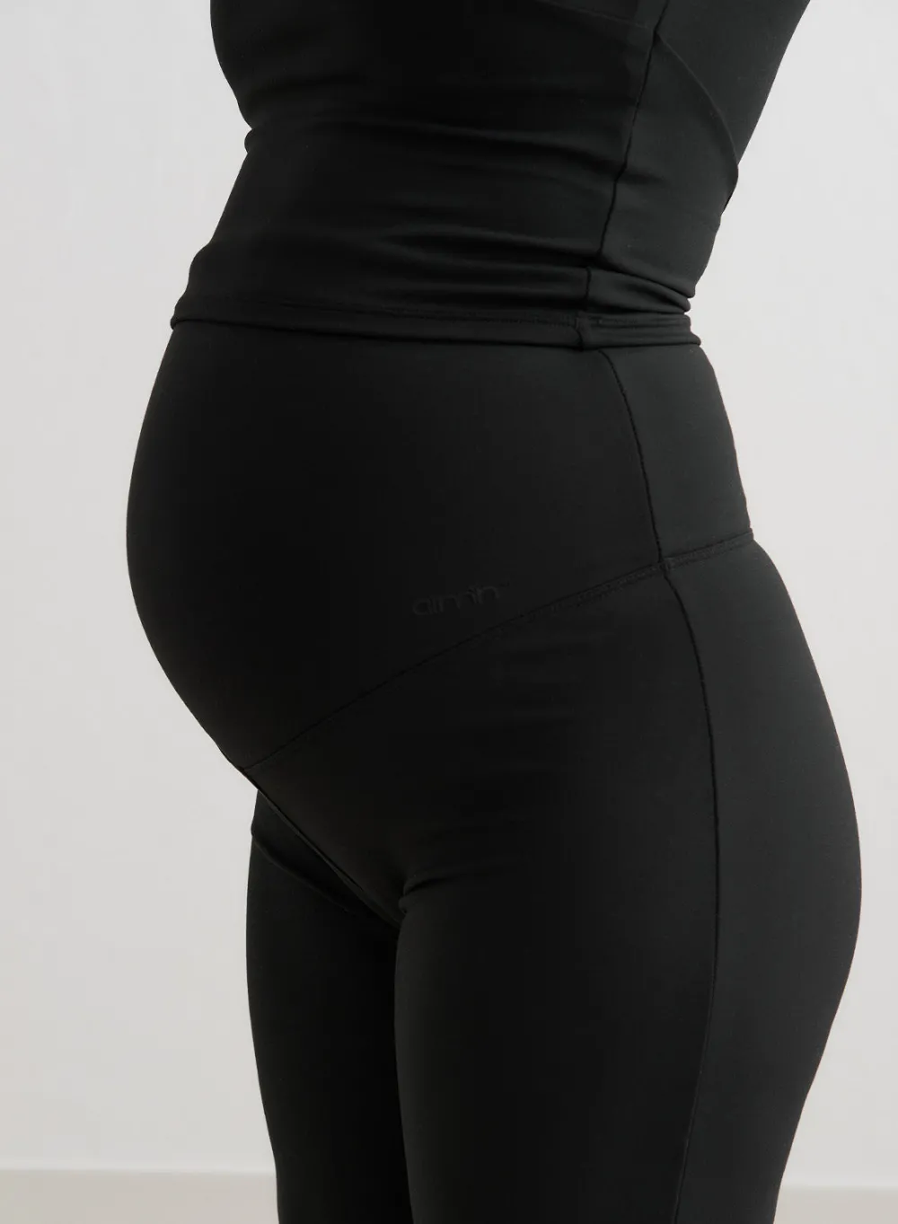 AIM’N Black Sense Maternity Wide Pants