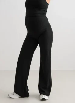 AIM’N Black Sense Maternity Wide Pants