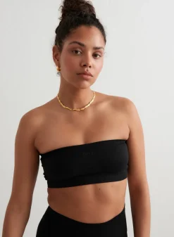AIM’N Black Shape Seamless Bandeau Bra