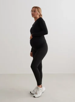 AIM’N Black Warming Maternity Tights