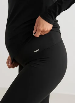 AIM’N Black Warming Maternity Tights
