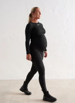 AIM’N Black Warming Maternity Tights