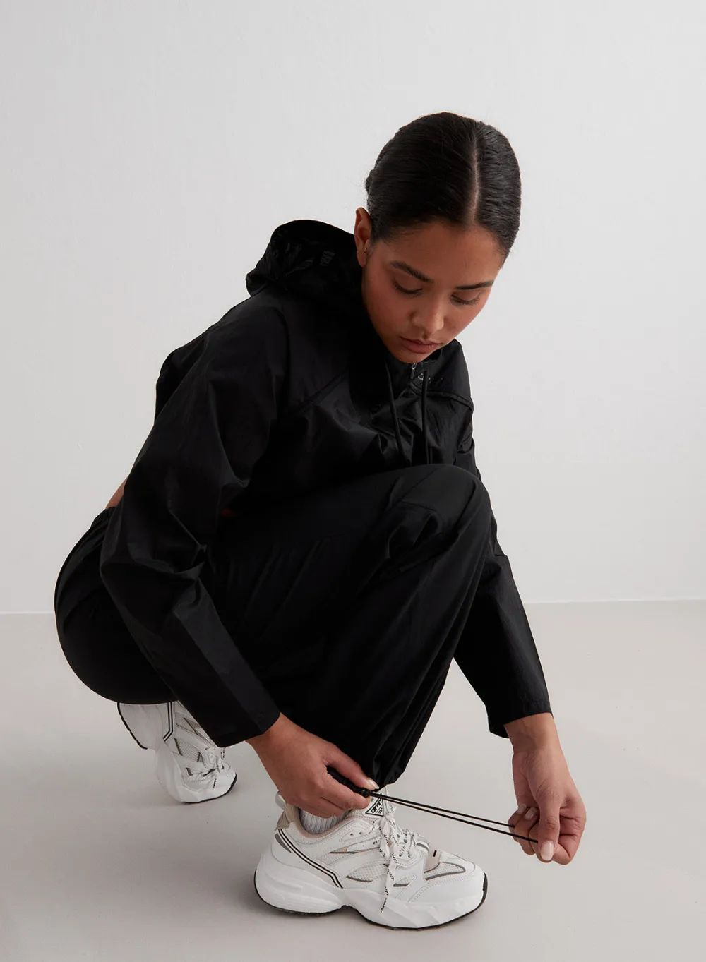 AIM’N Windbreaker Plain Parachute Pants