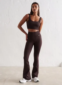 AIM’N Ribbed Seamless Flare Petite Tights