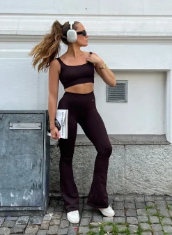 AIM’N Ribbed Seamless Flare Tights