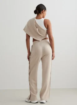 AIM’N Café Au Lait Comfy Buttoned Pants