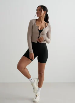 AIM’N Ribbed Performance Zipped Cardigan