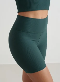 AIM’N Ribbed Performance Midi Biker Shorts