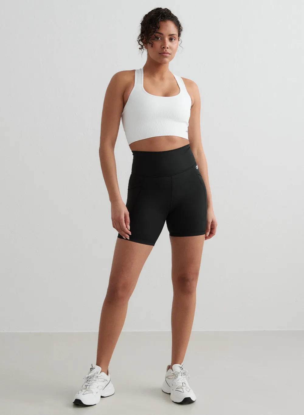 AIM’N Double Pocket Midi Biker Shorts