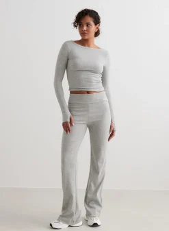AIM’N Ease Ribbed Long Sleeve Top