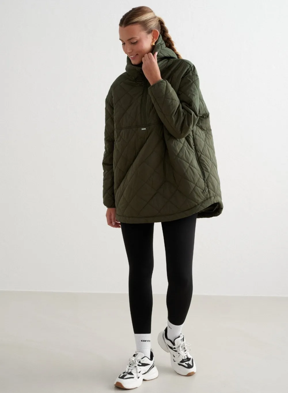 AIM’N Oversized Quilted Anorak