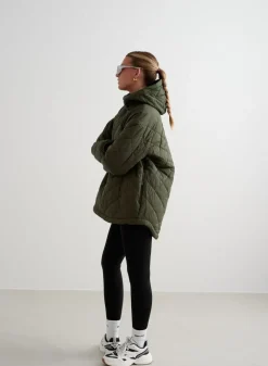 AIM’N Oversized Quilted Anorak