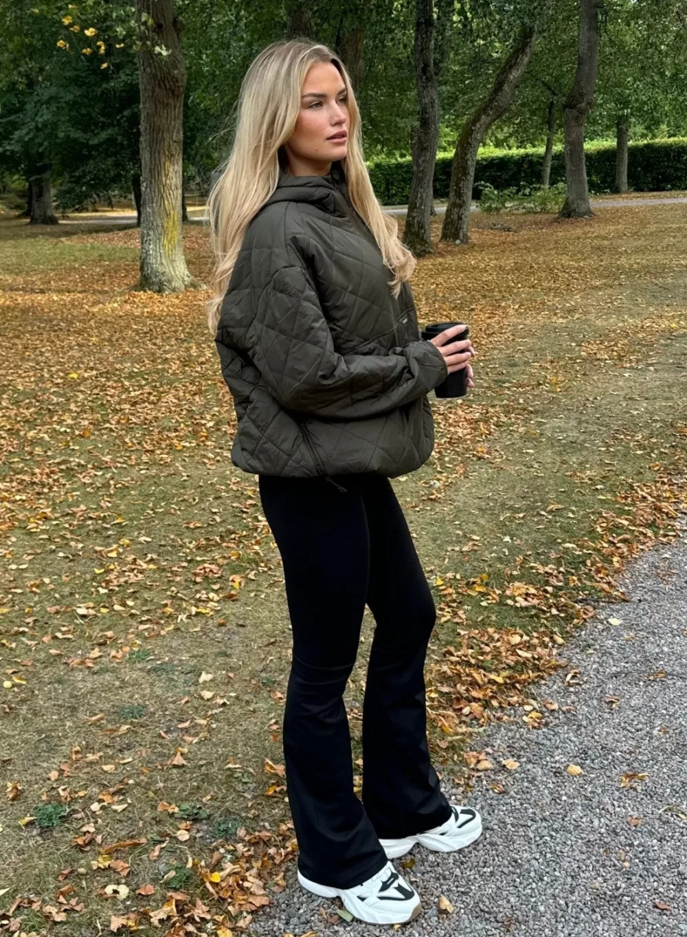AIM’N Oversized Quilted Anorak