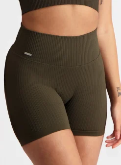 AIM’N Ribbed Midi Biker Shorts