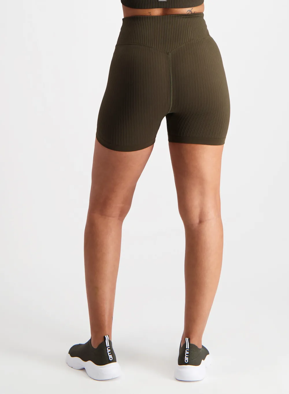 AIM’N Ribbed Midi Biker Shorts