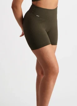 AIM’N Ribbed Midi Biker Shorts