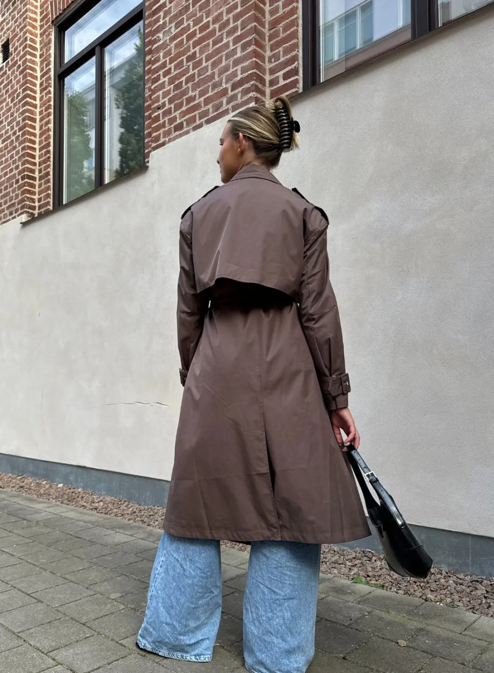 AIM’N Recycled Tech Trench Coat