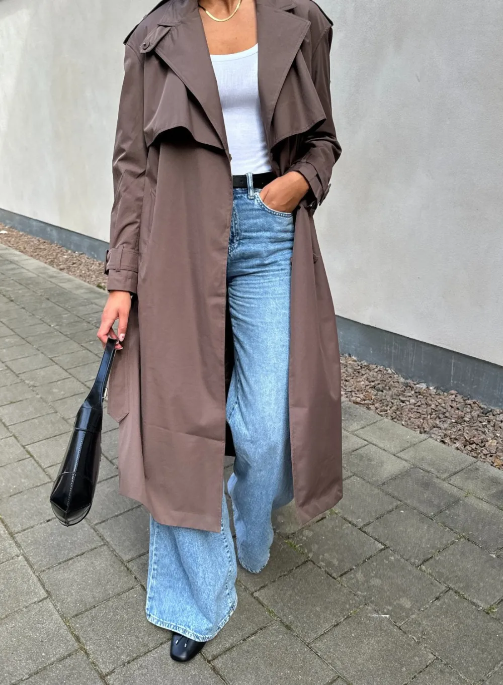 AIM’N Recycled Tech Trench Coat