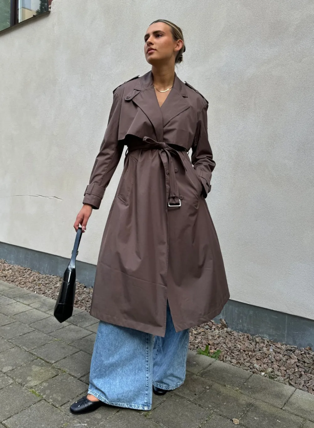 AIM’N Recycled Tech Trench Coat